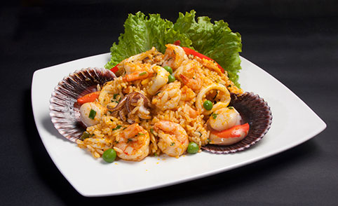 Arroz con mariscos